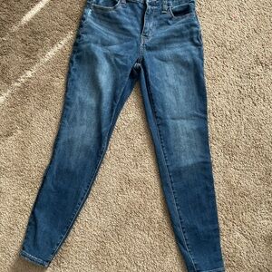 American Eagle Outfitters Dark Blue Skinny Jeans